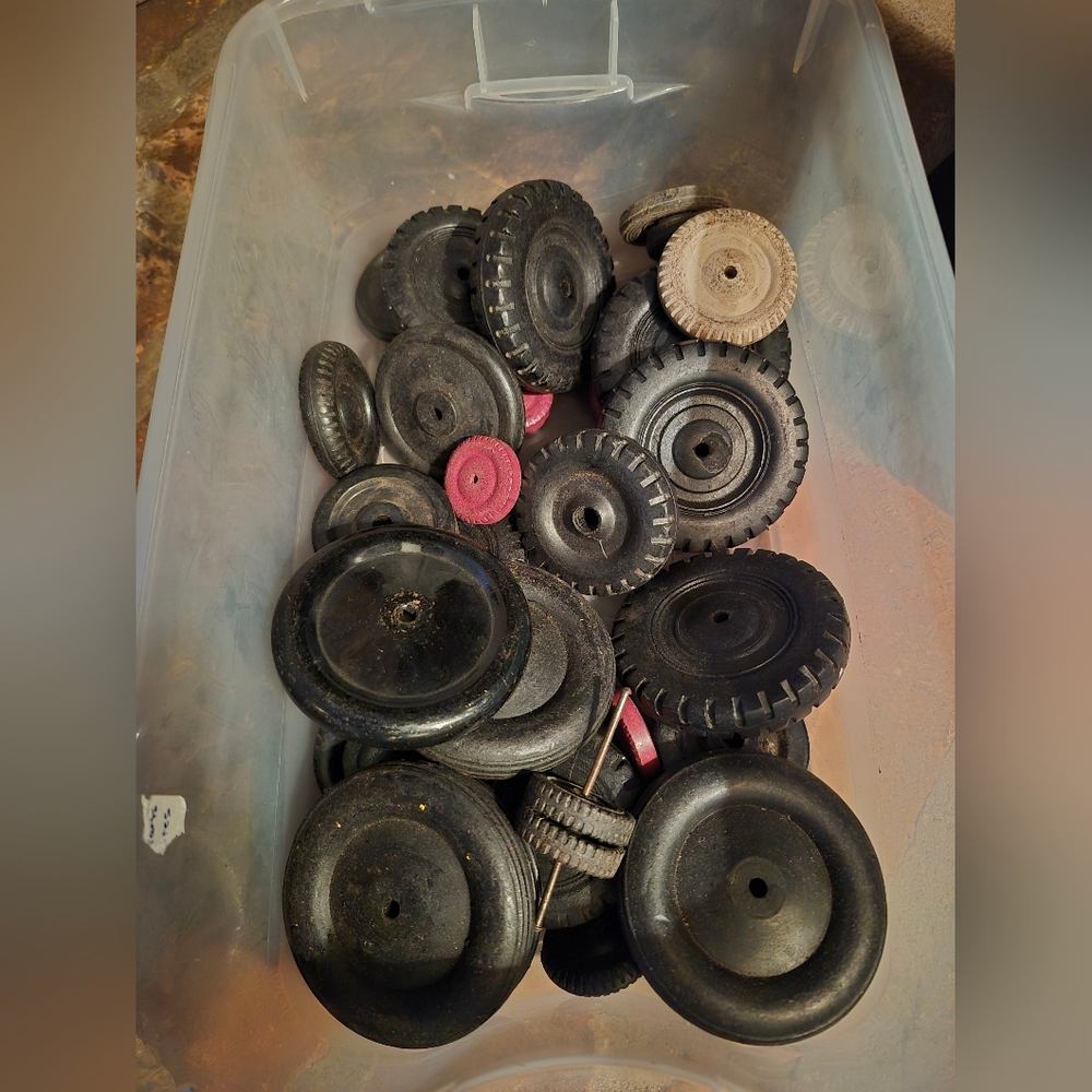 Assorted Toy Wheels Collection
